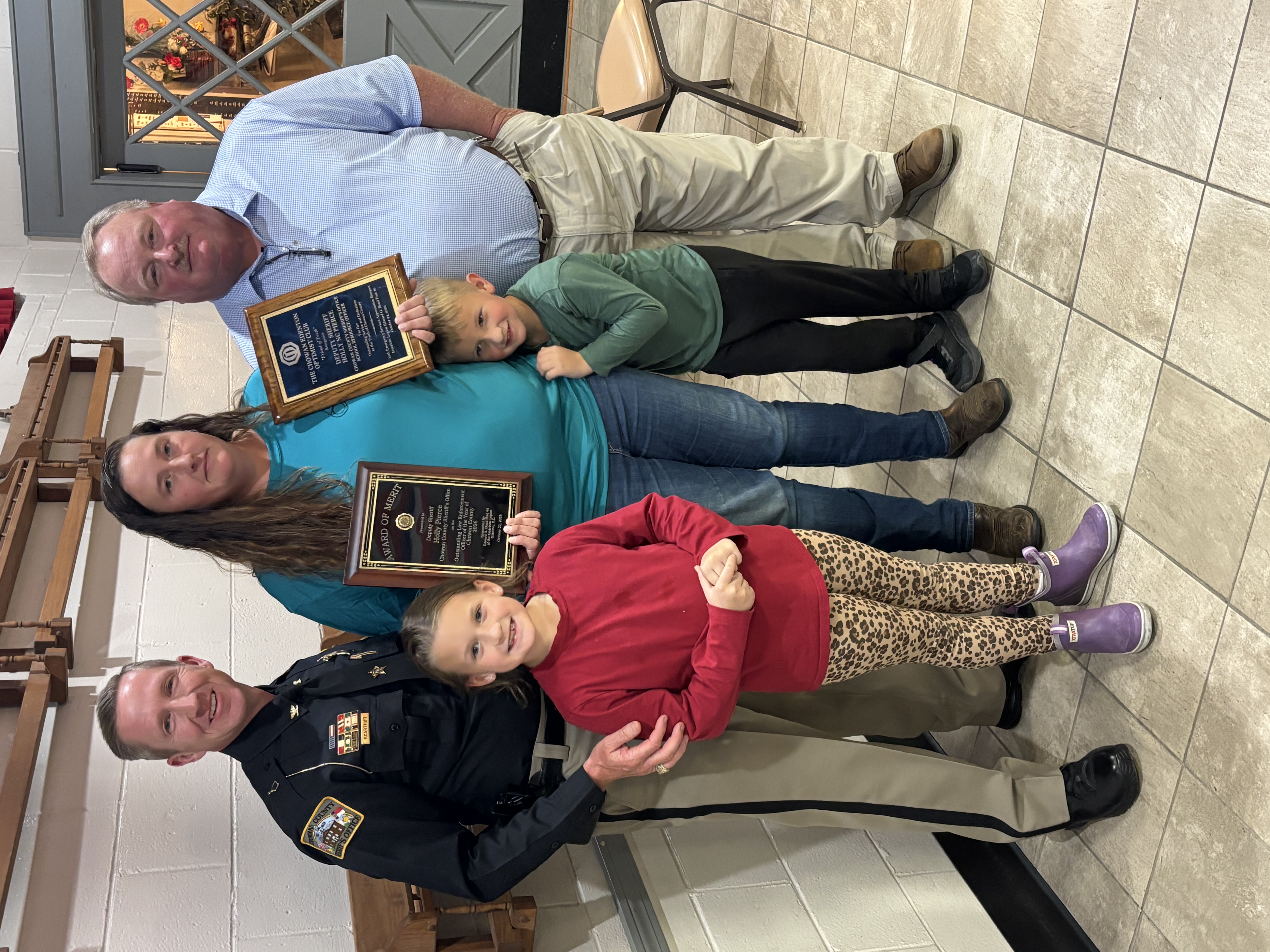 Pierce, Briggs, Oliver and Midgette Honored