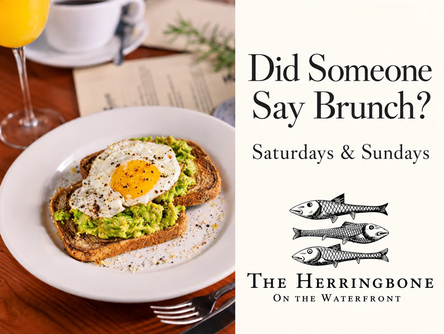 The Herringbone — advertisement